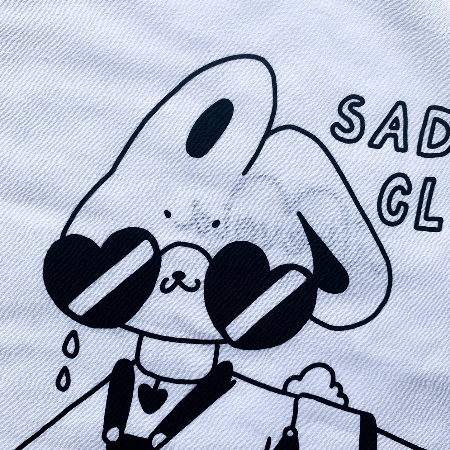 Sad Club Tote Bags