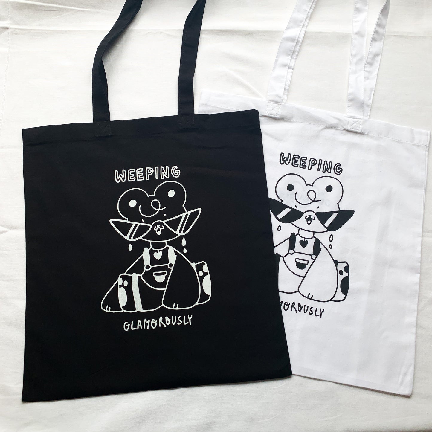 Weeping Tote Bags