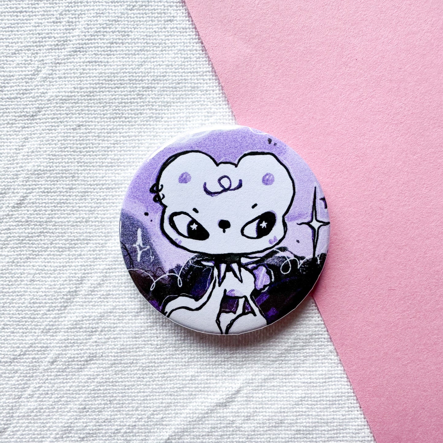 Purple Milo Button
