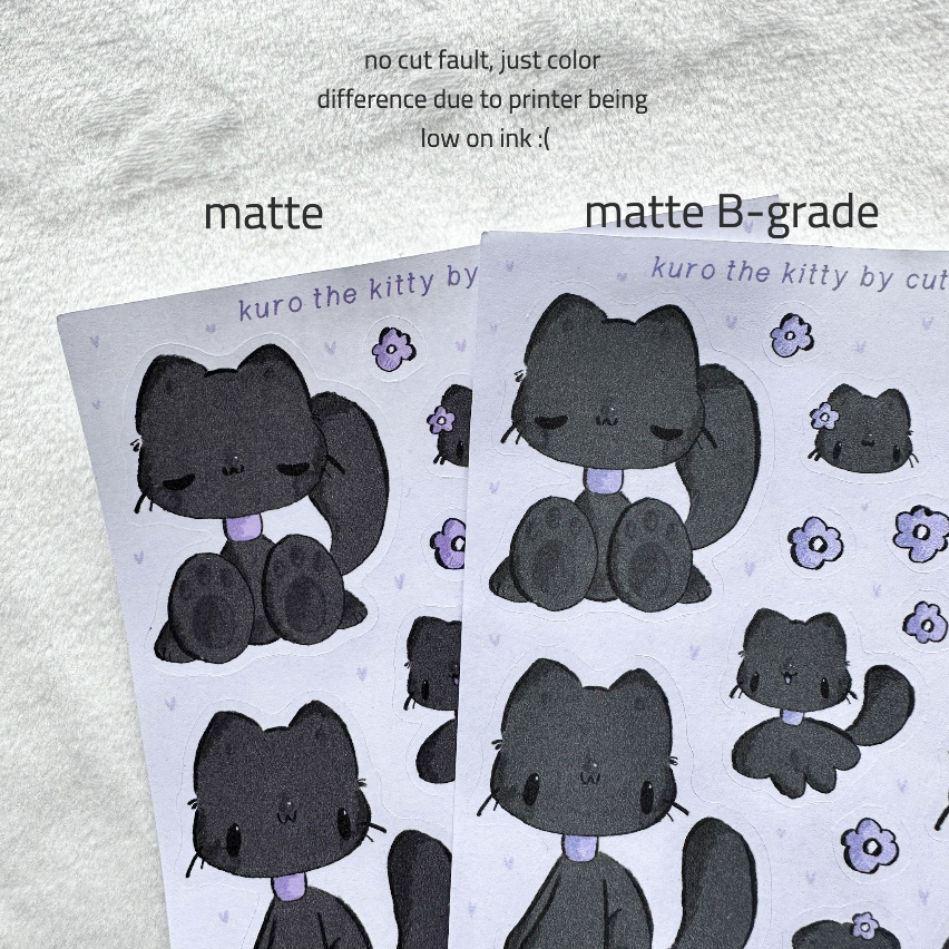 Kuro Stickersheet