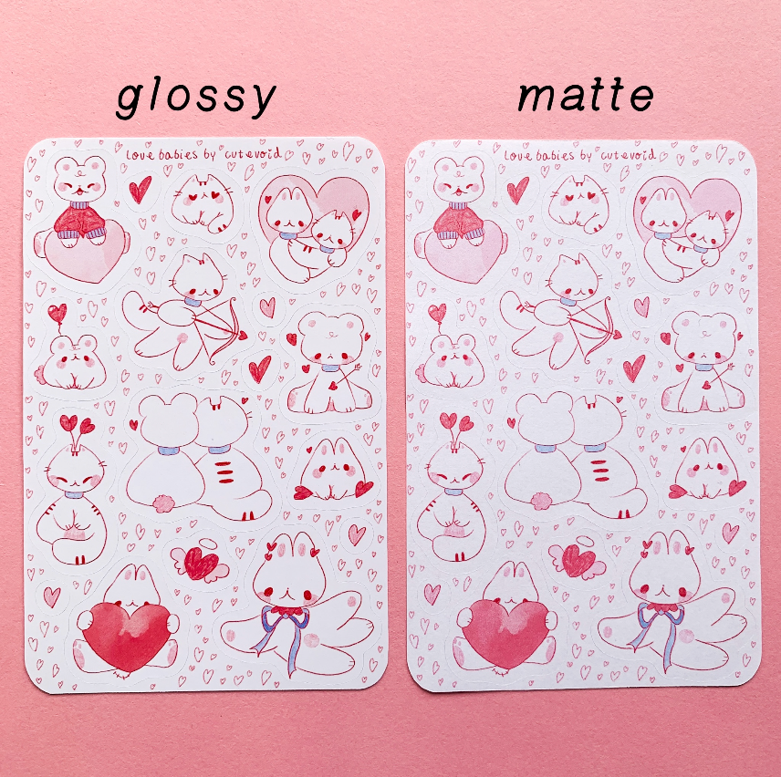 Love Stickersheets