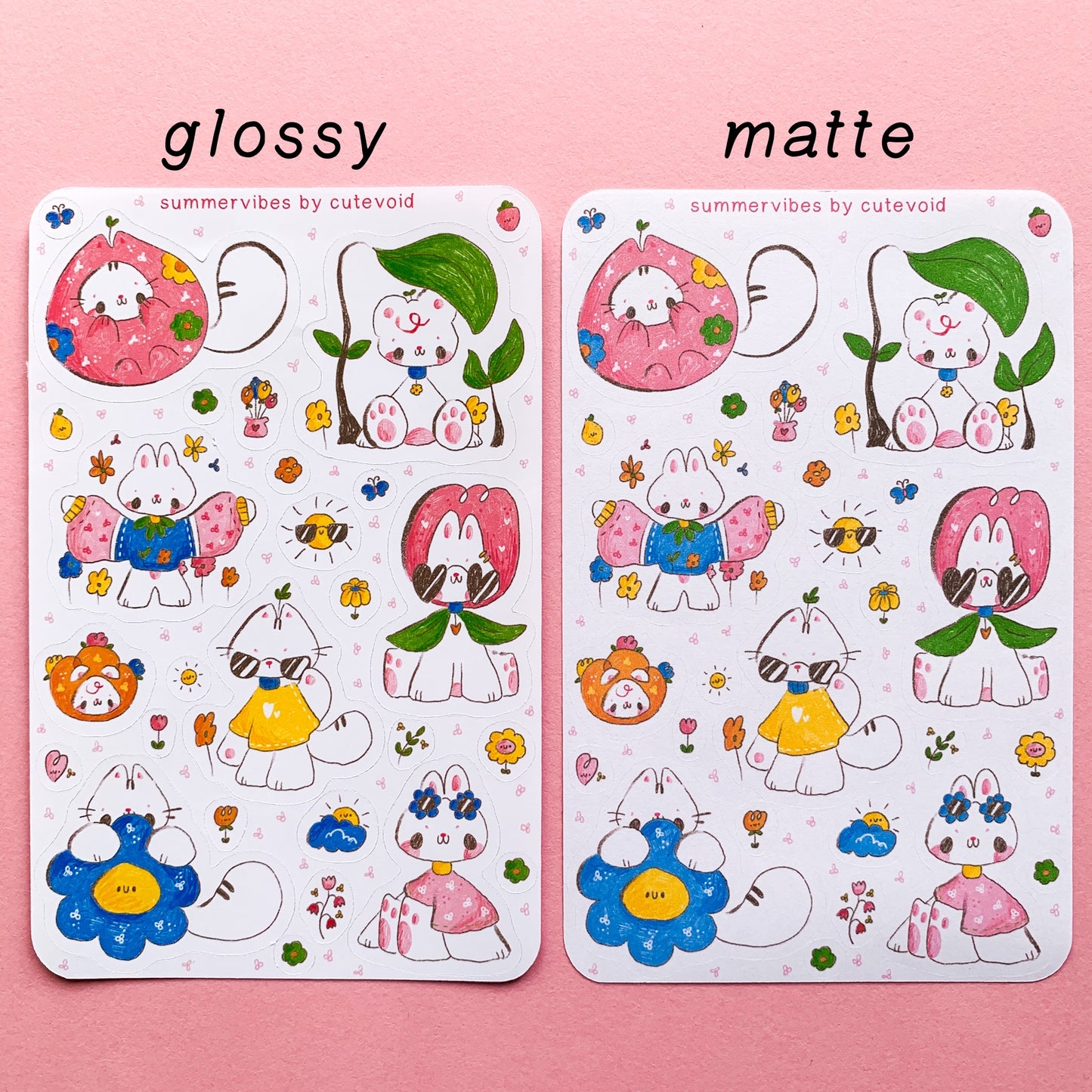 Flower Stickersheets