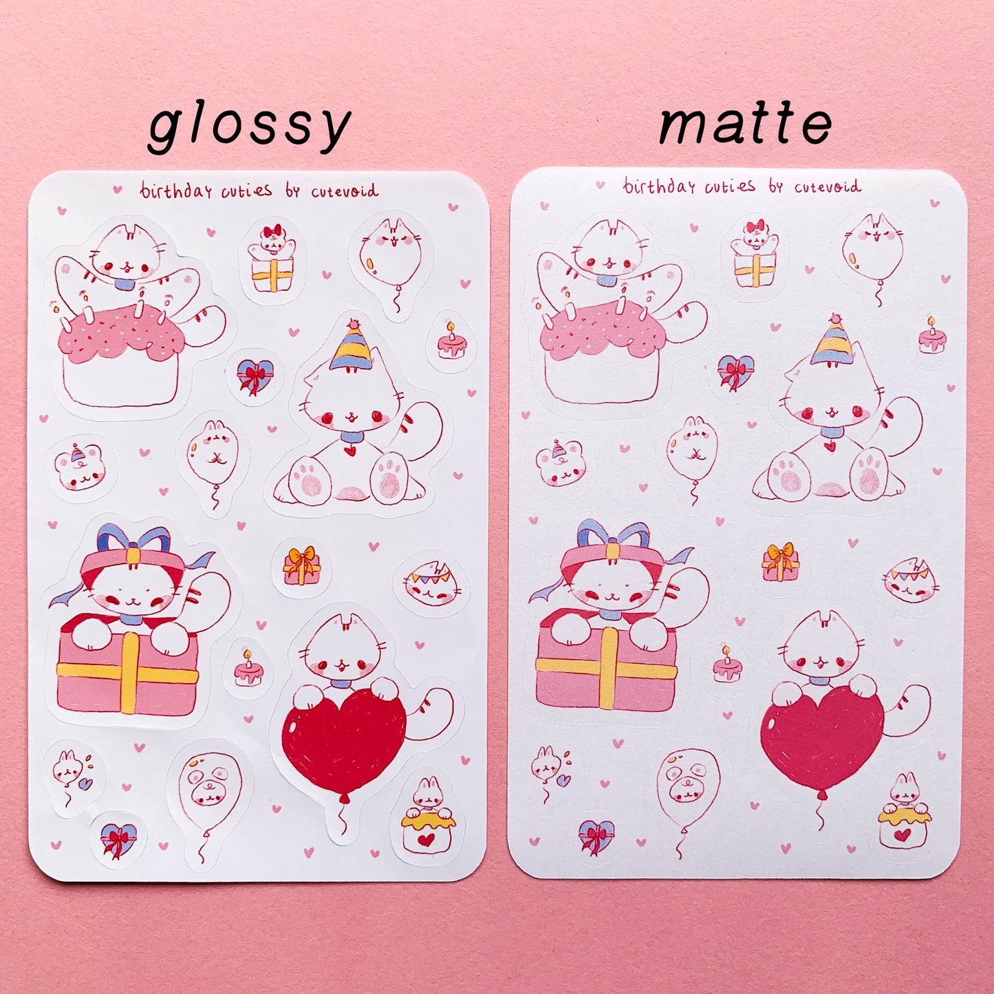 Bday Stickersheet