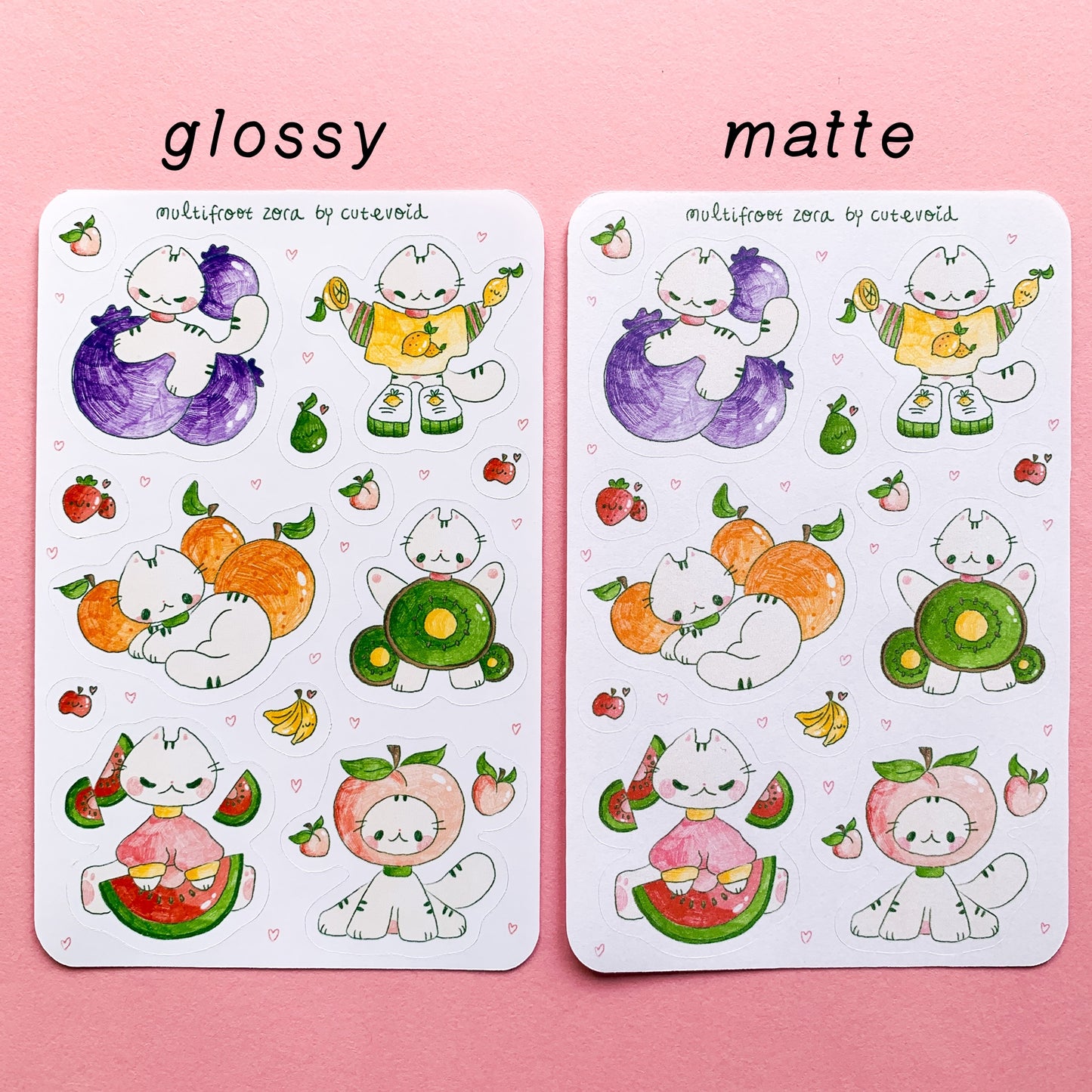 Fruit Stickersheets