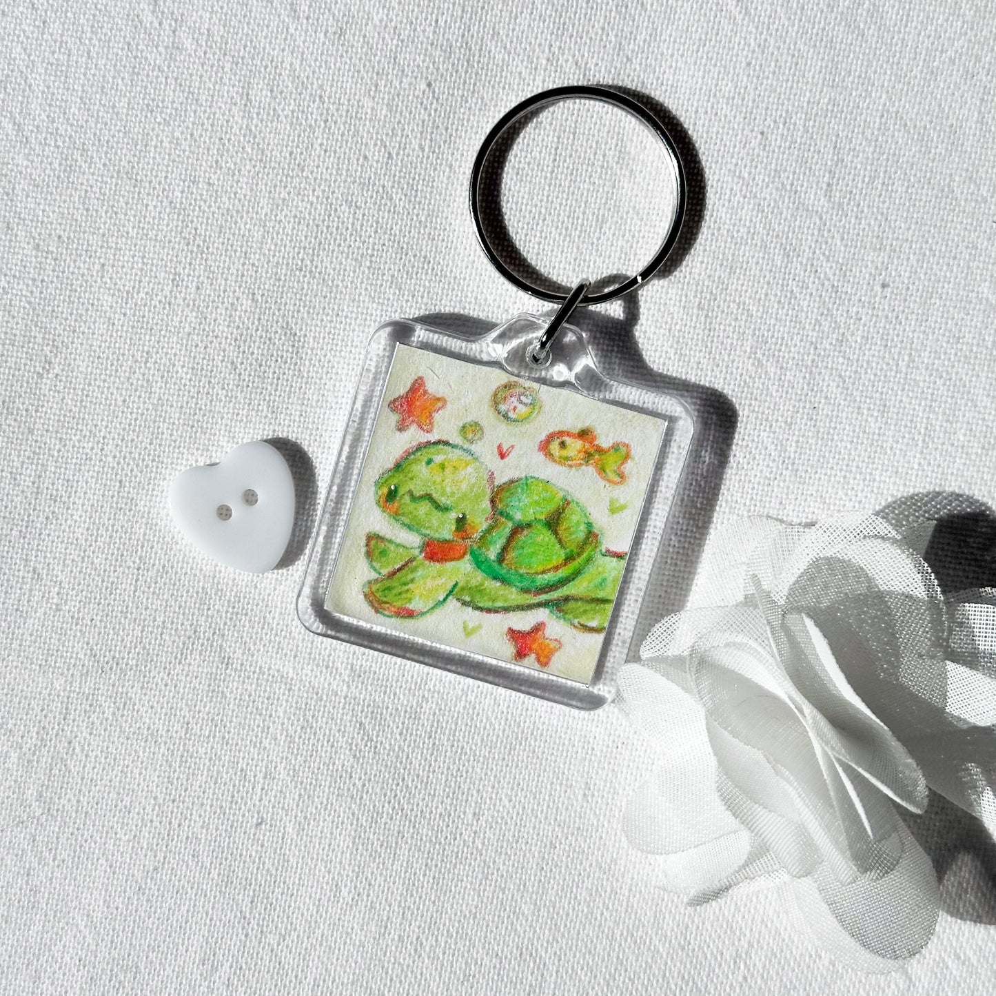 Turtle Keychain