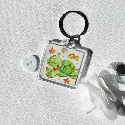 Turtle Keychain