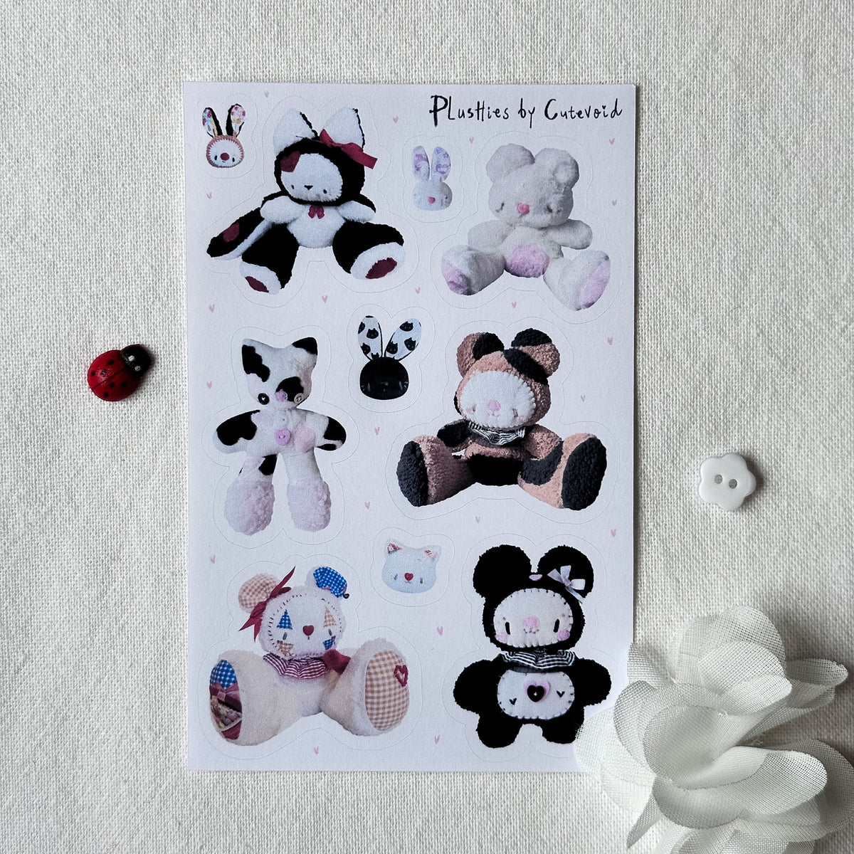Plushie Pictures Stickersheet