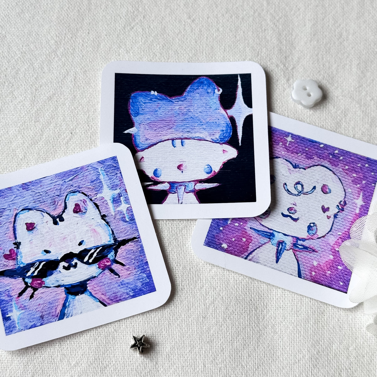 Mini Painting Stickers