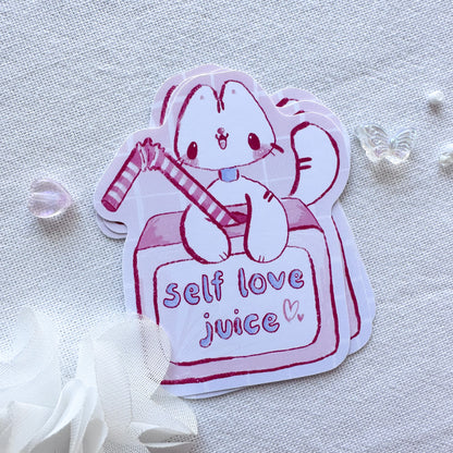 Self Love Juice Sticker