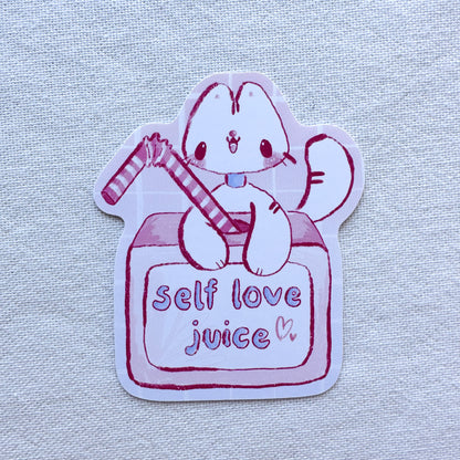 Self Love Juice Sticker