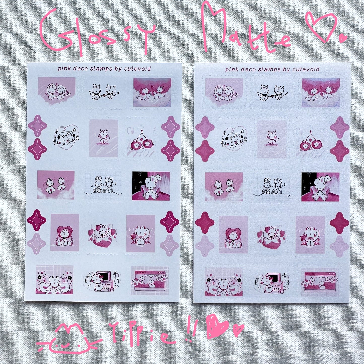 Deco Stamps Stickersheets