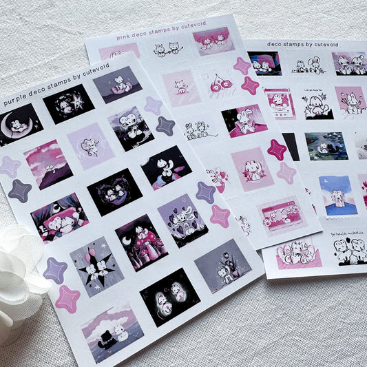 Deco Stamps Stickersheets