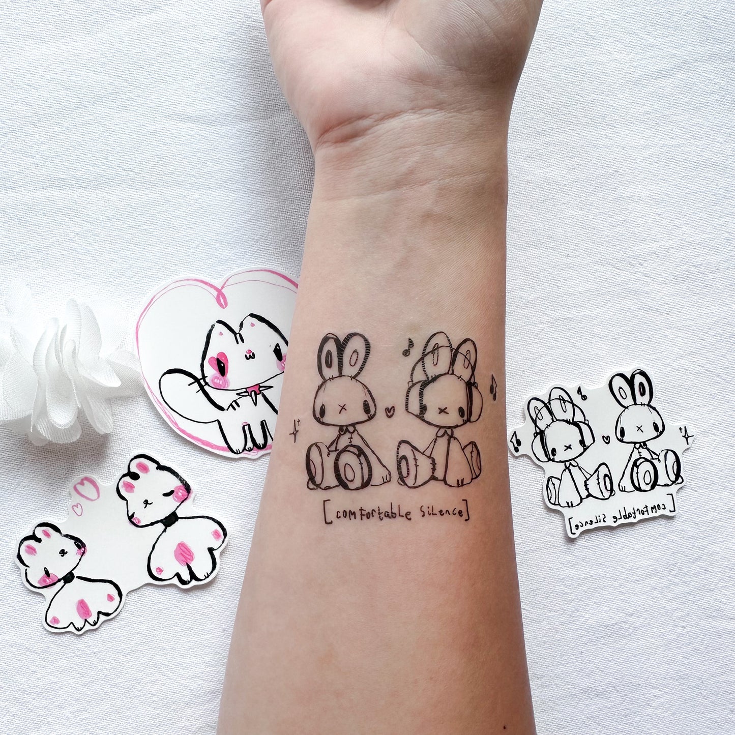 Baby Zora Temporary Tattoo