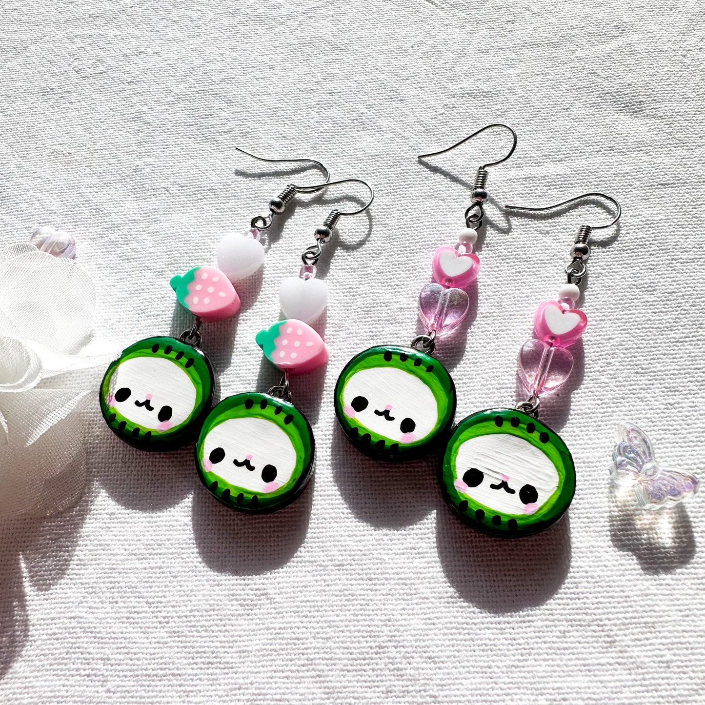 Kiwi Fruit Earrings