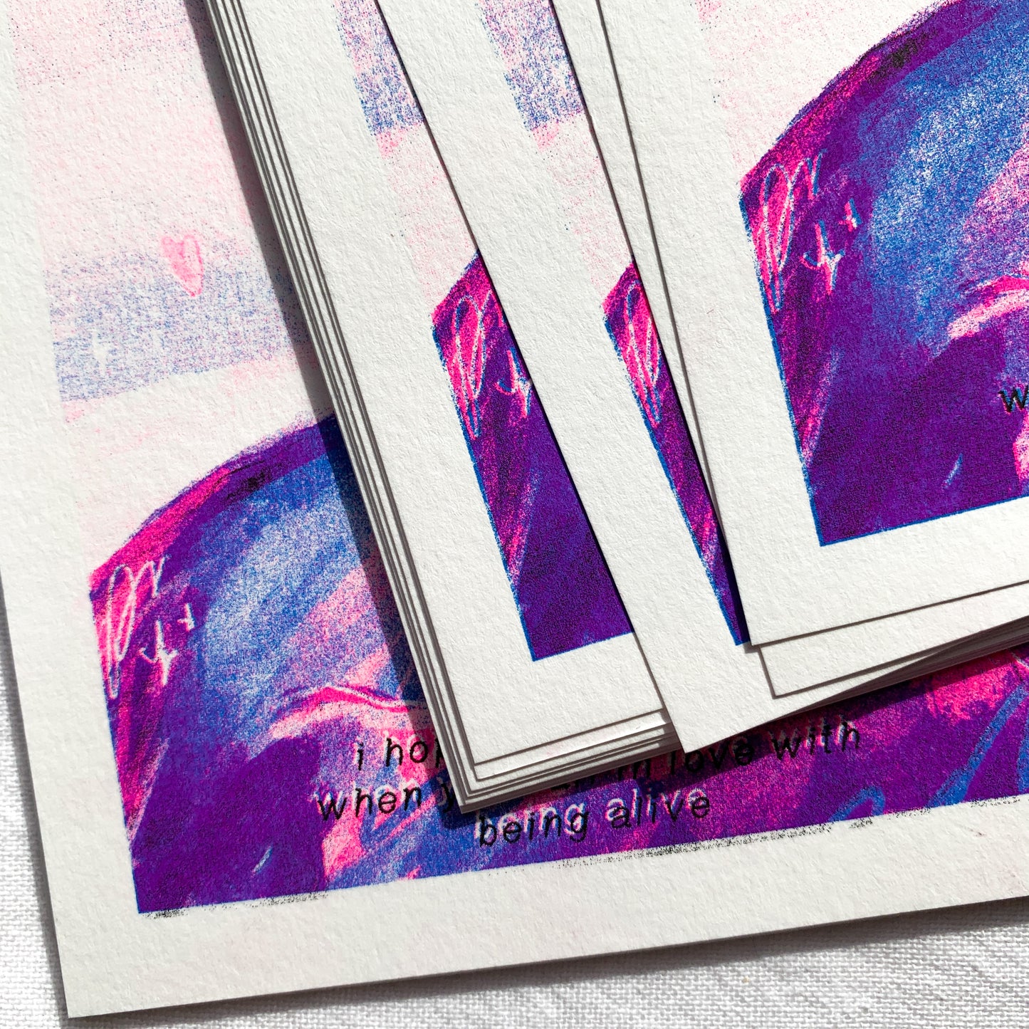 Love Life Riso Print