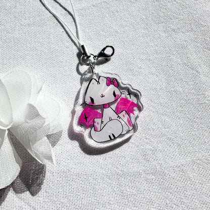 Angel Zora Acrylic Charm