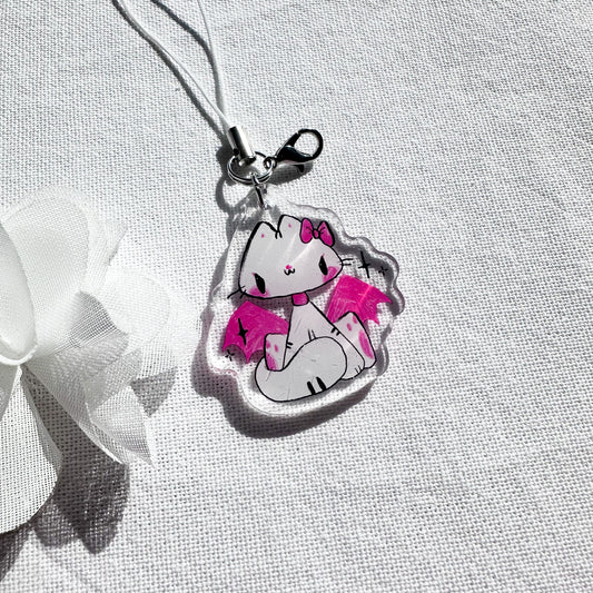 Angel Zora Acrylic Charm