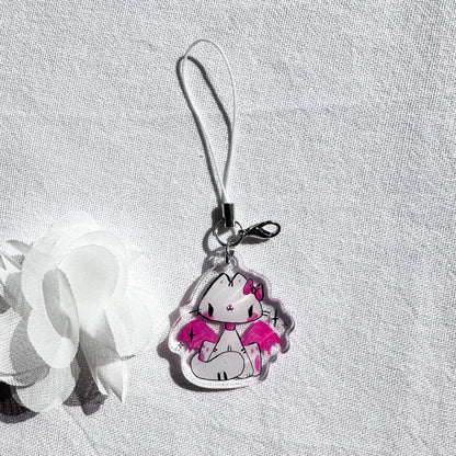 Angel Zora Acrylic Charm