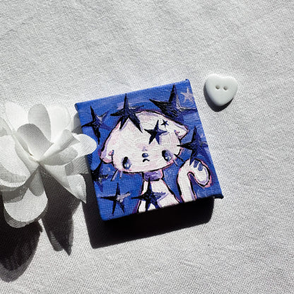 Sad Zora Mini Painting (Magnet)