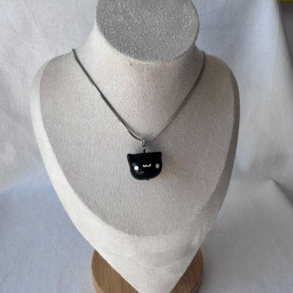 Chonky Cat Clay Necklaces