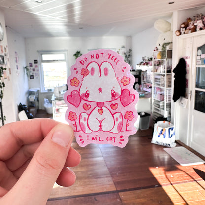 Pink Animal Holo Stickers