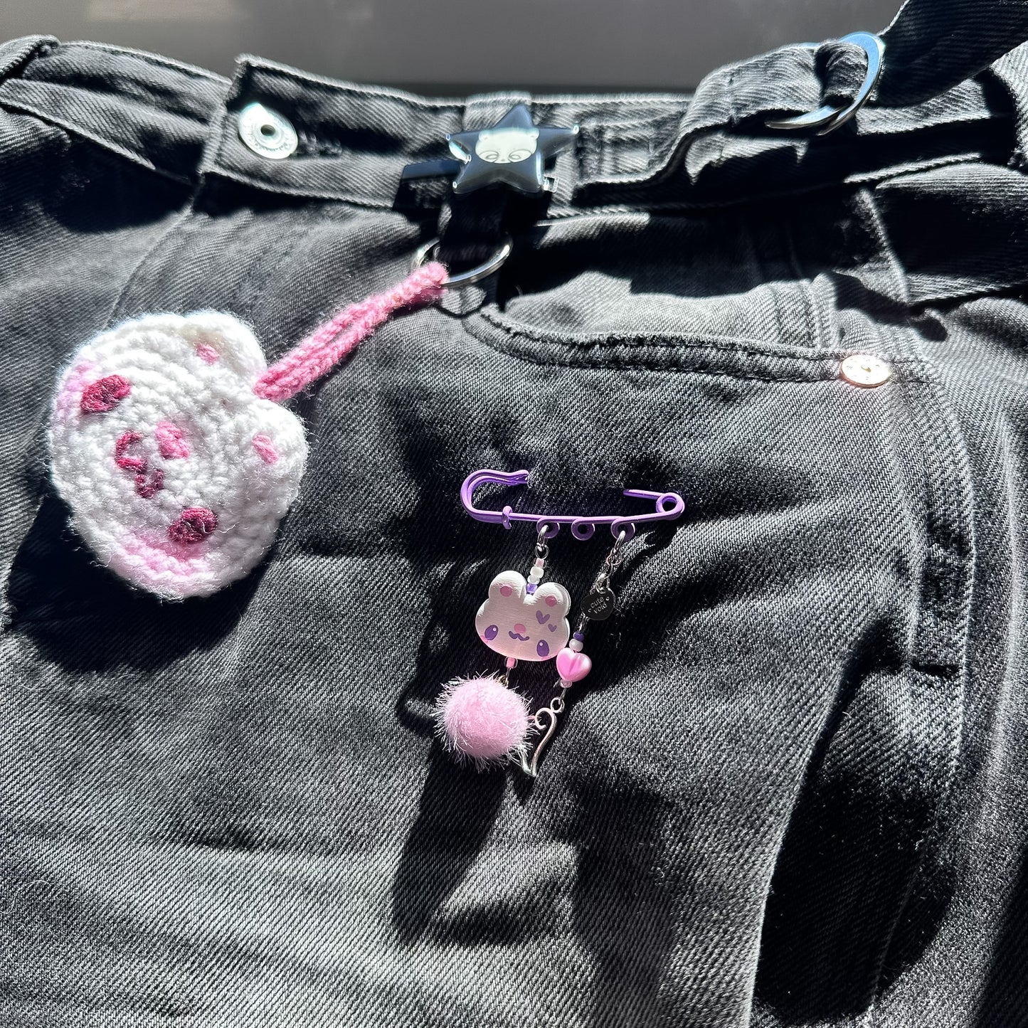 Clown Clay Safety Pins