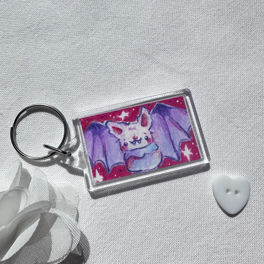 Cute Bat Keychain