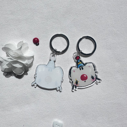 Clown Acrylic Charm