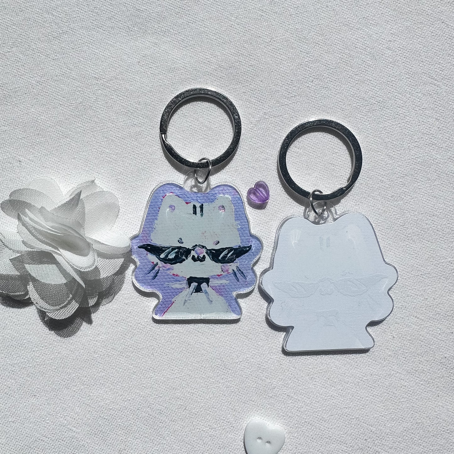Zora Painting Acrylic Charm
