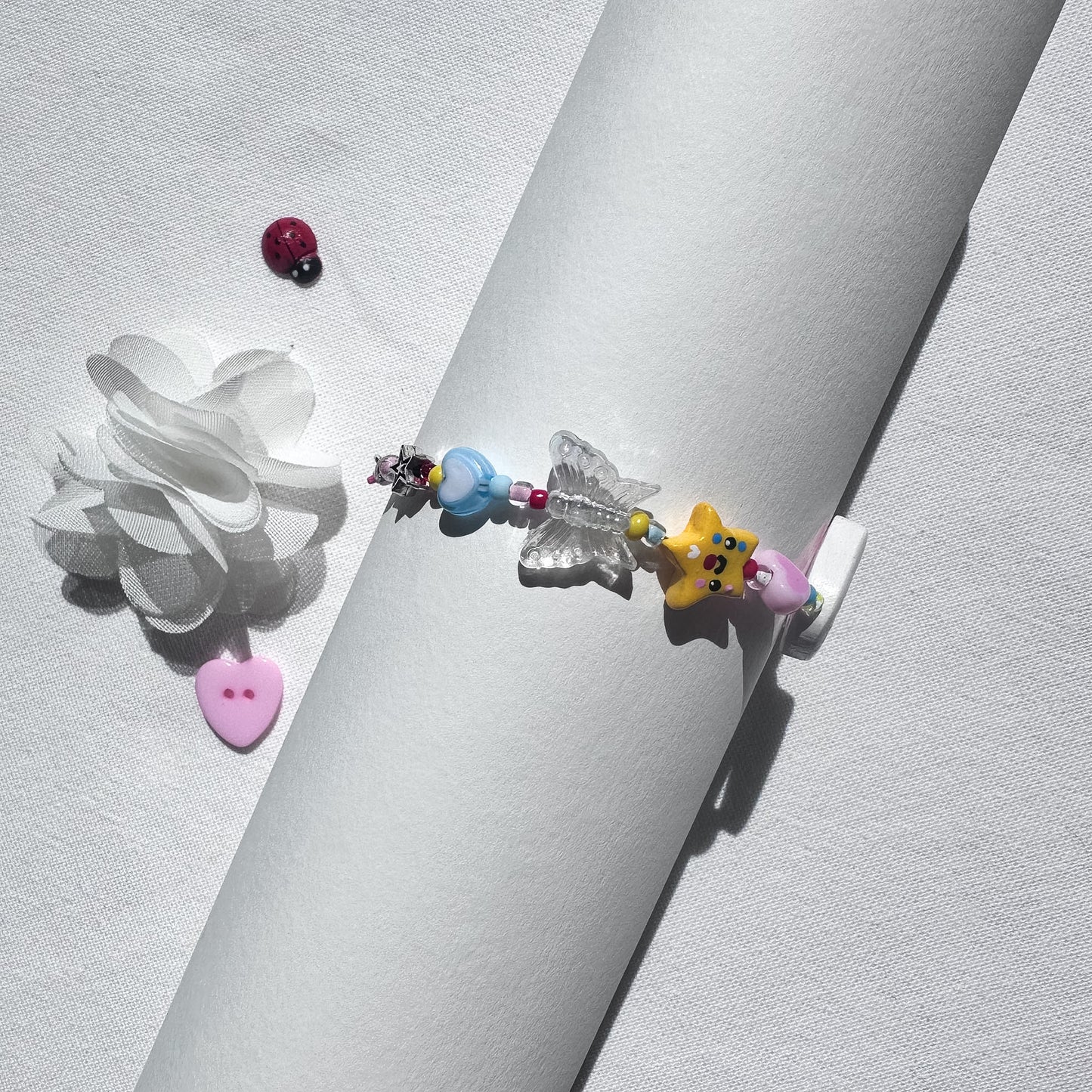 Silly Clown Clay Bracelet
