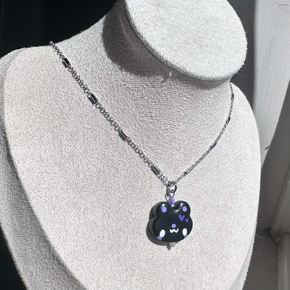 Black Clay Necklaces