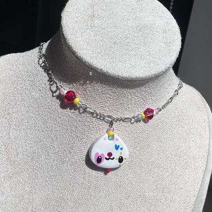 Clown Clay Necklaces