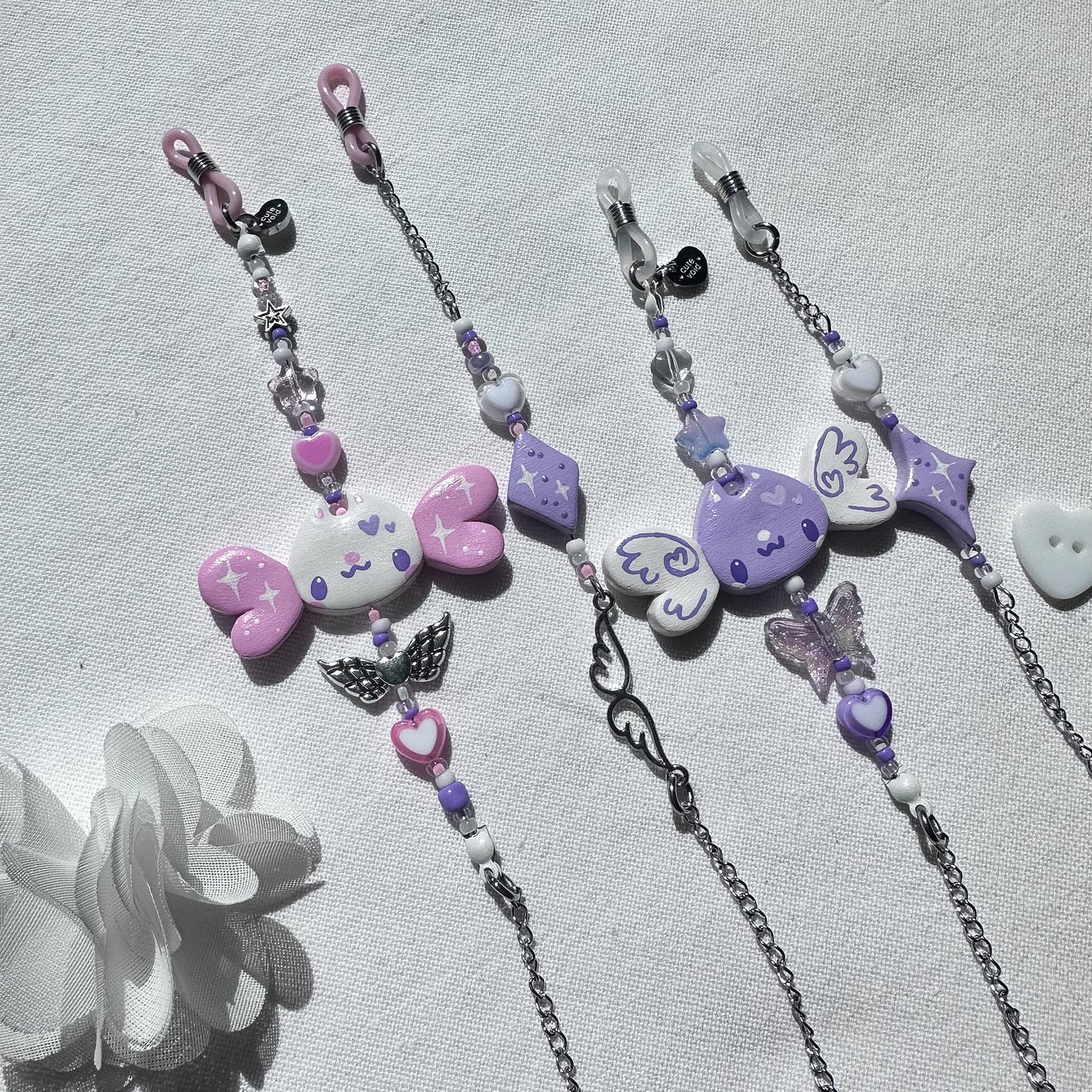 Fairy Clay Sunglass Straps