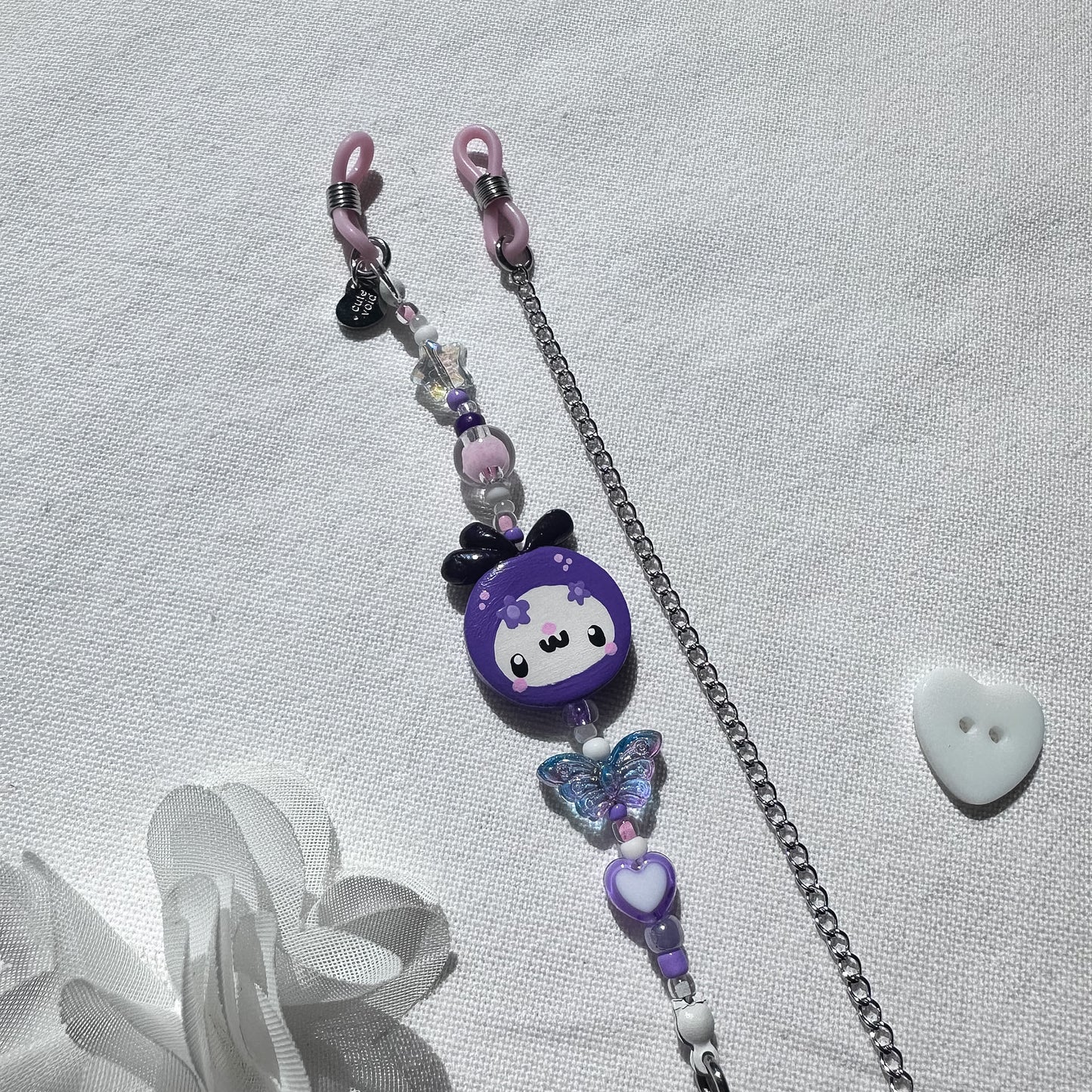 Blueberry Clay Sunglass Strap