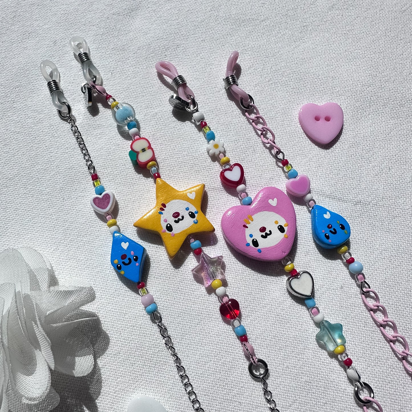 Silly Clay Sunglass Straps