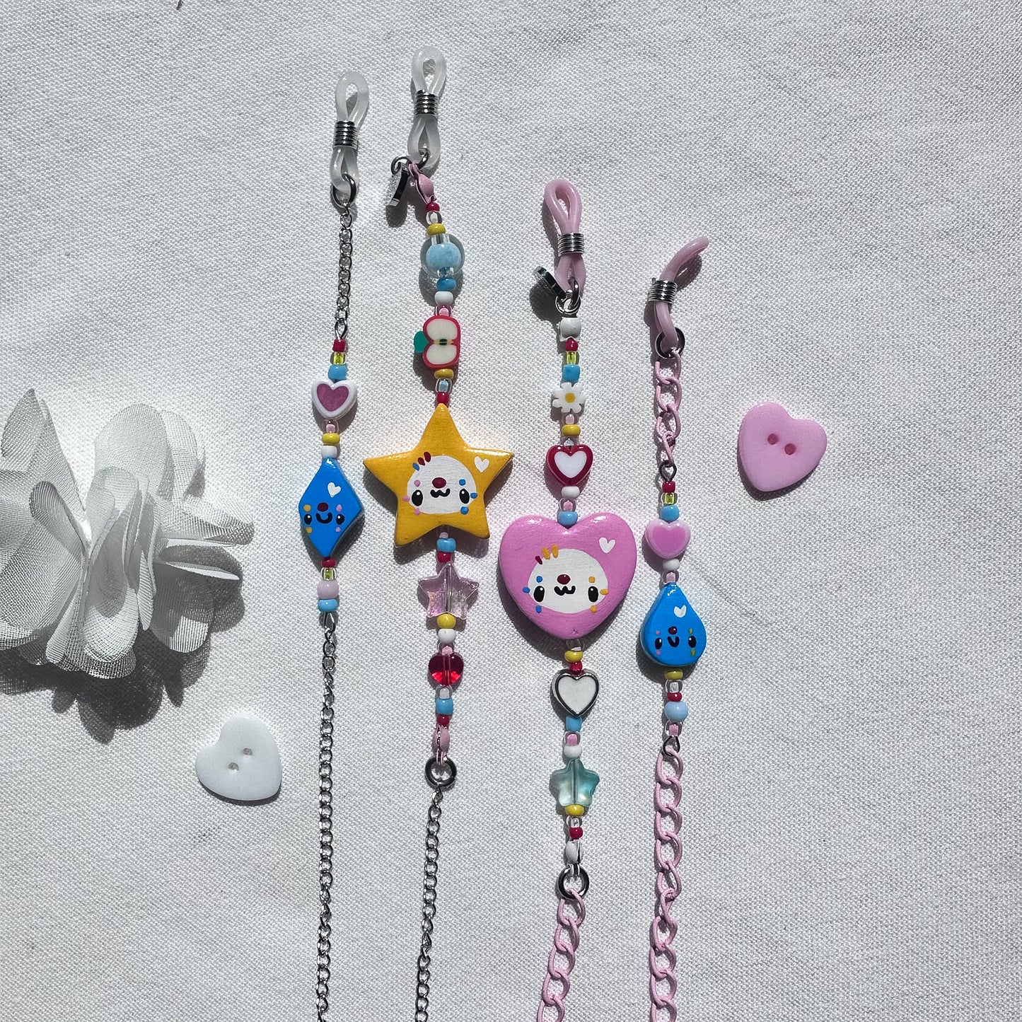 Silly Clay Sunglass Straps