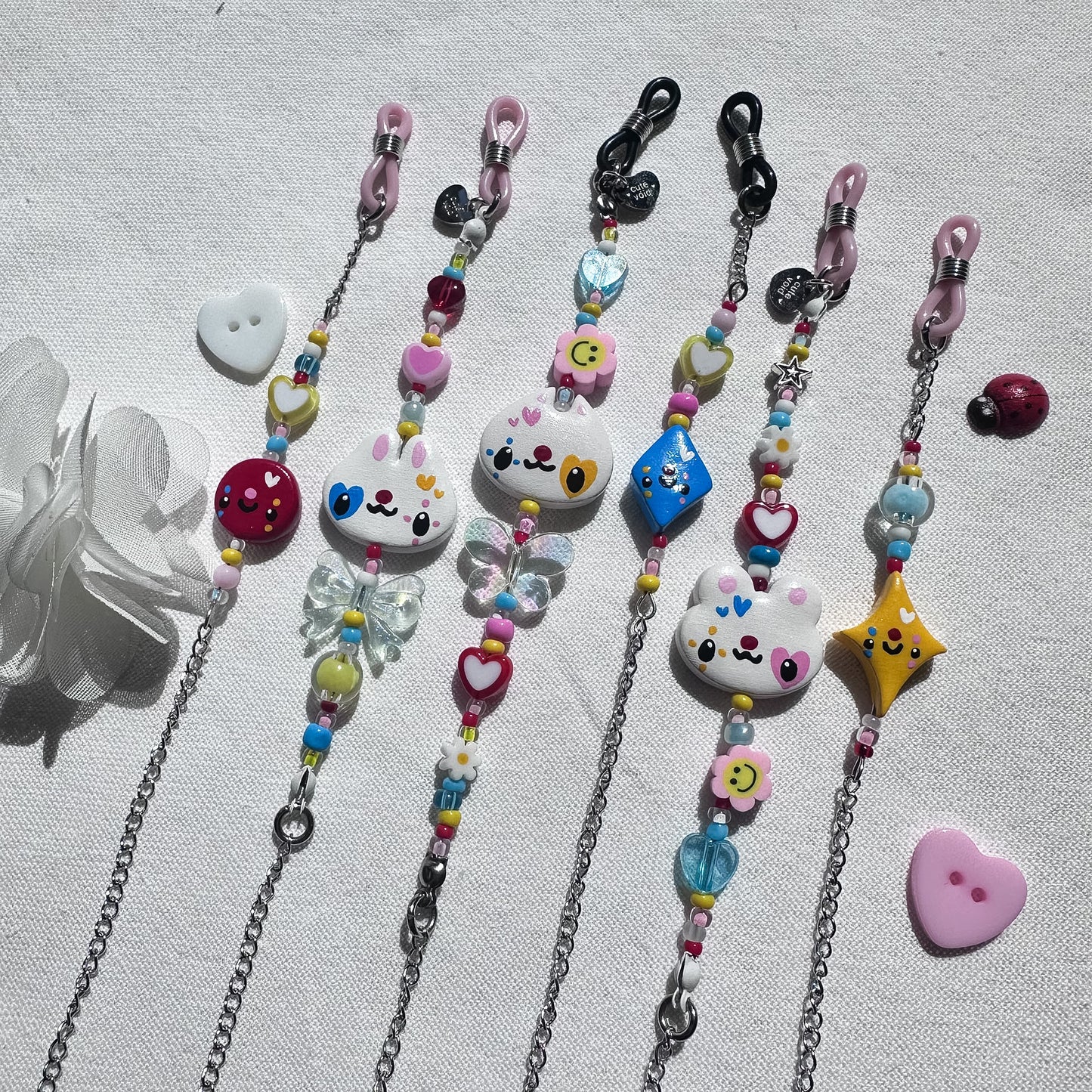 Clown Clay Sunglass Straps