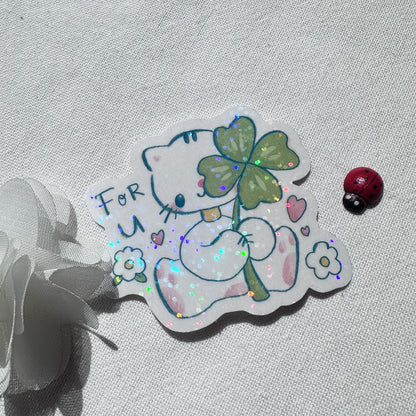 Lucky You Holo Sticker