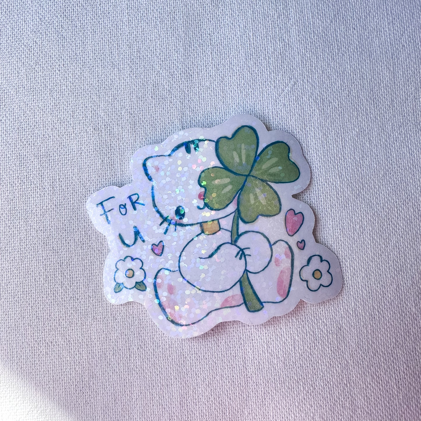 Lucky You Holo Sticker