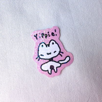 Yippie! Holo Sticker
