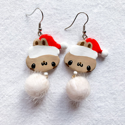 Christmas Clay Earrings