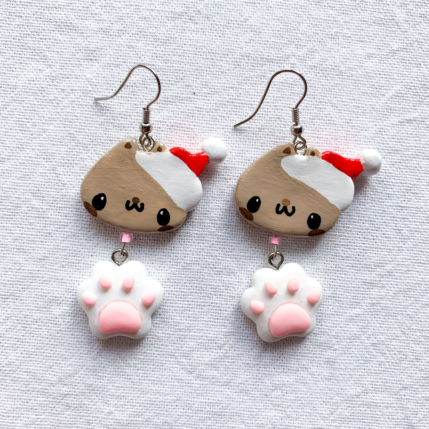 Christmas Clay Earrings