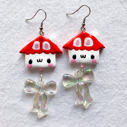 Christmas Clay Earrings