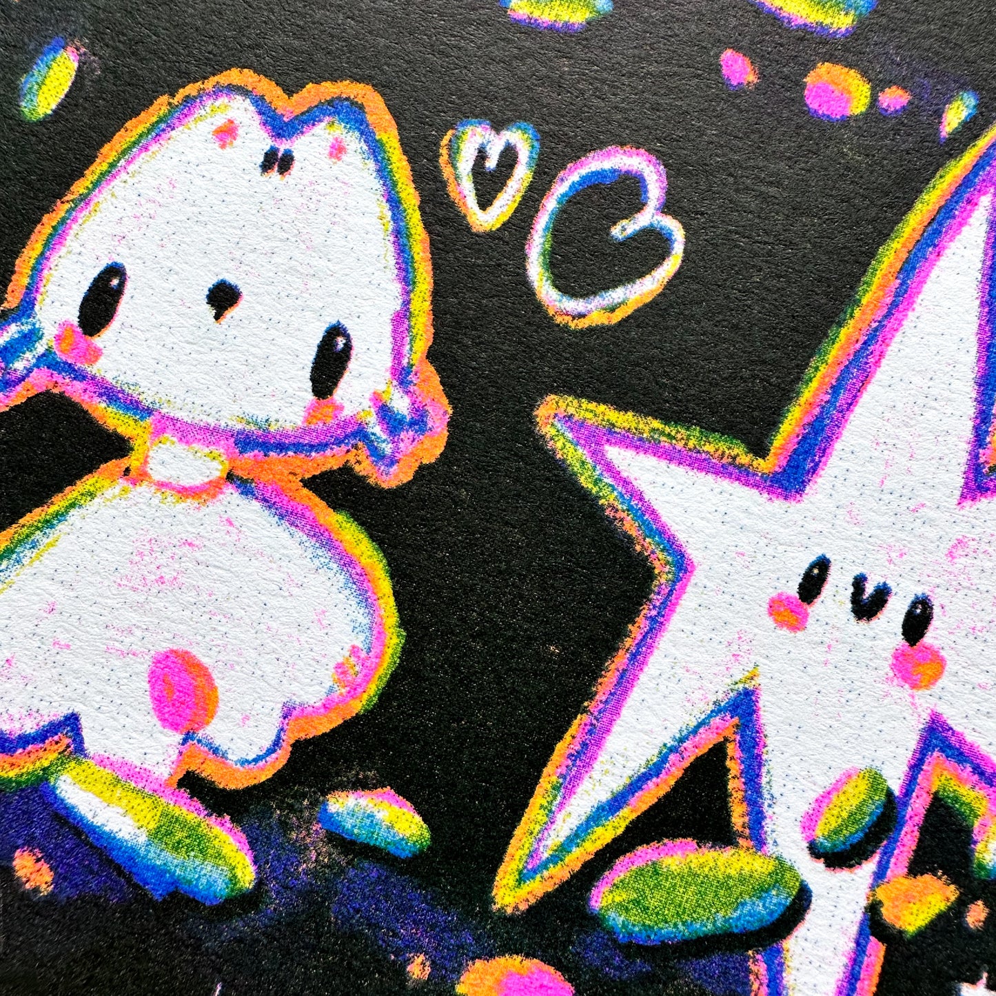 Star Friend Riso Print