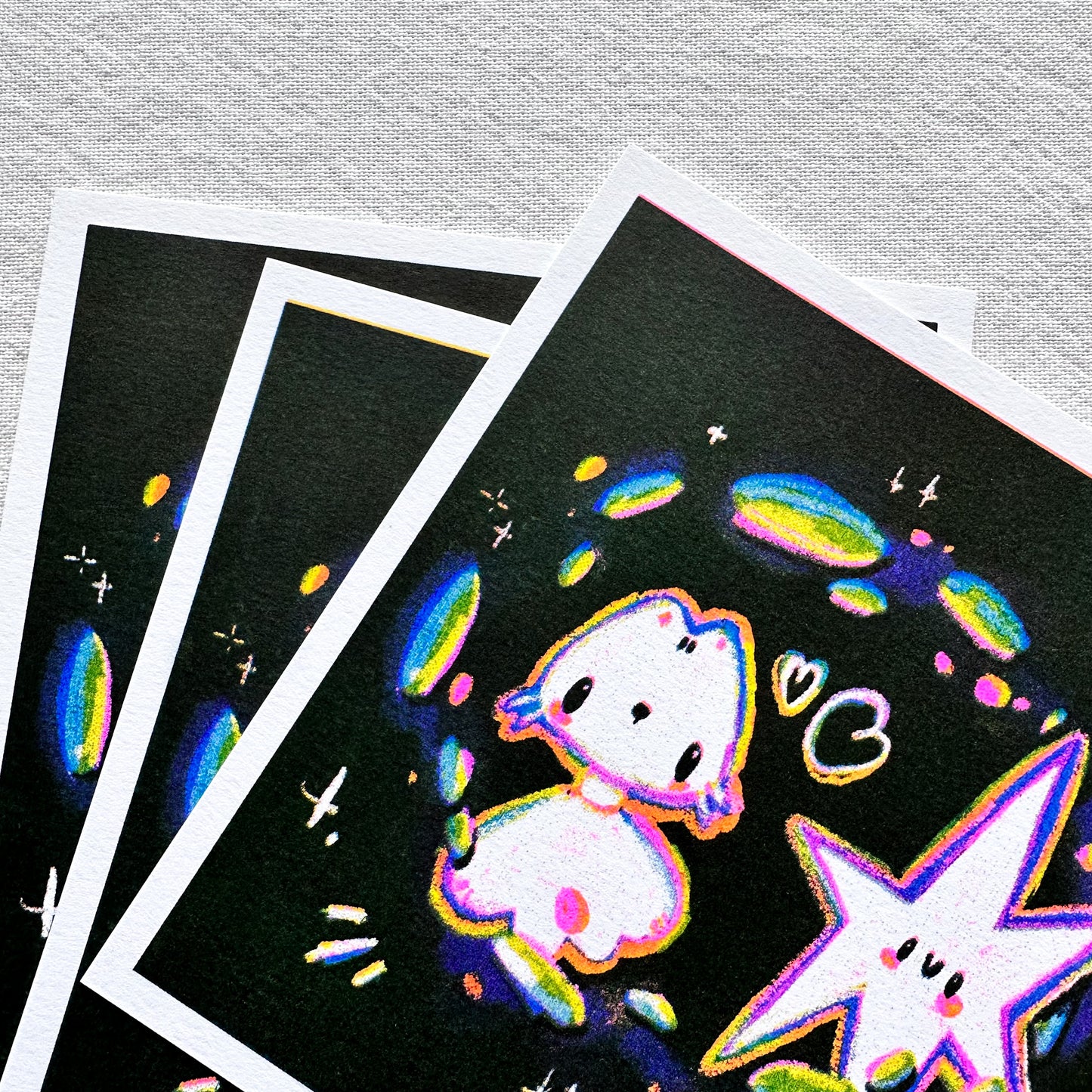 Star Friend Riso Print