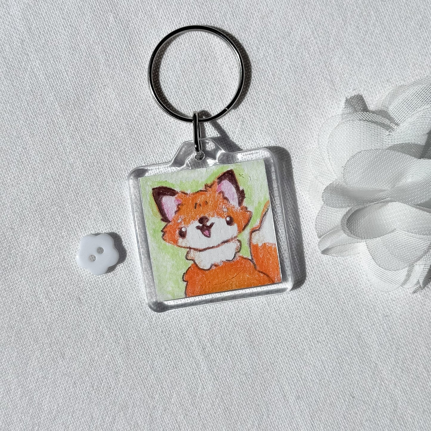 Fox Keychain