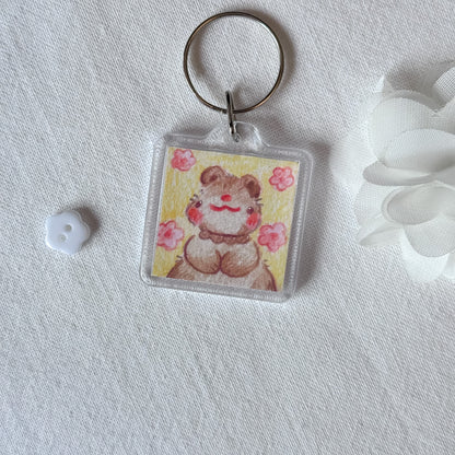 Quokka Keychain