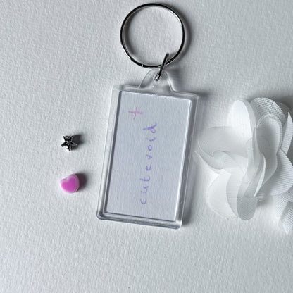 Bunny Keychain