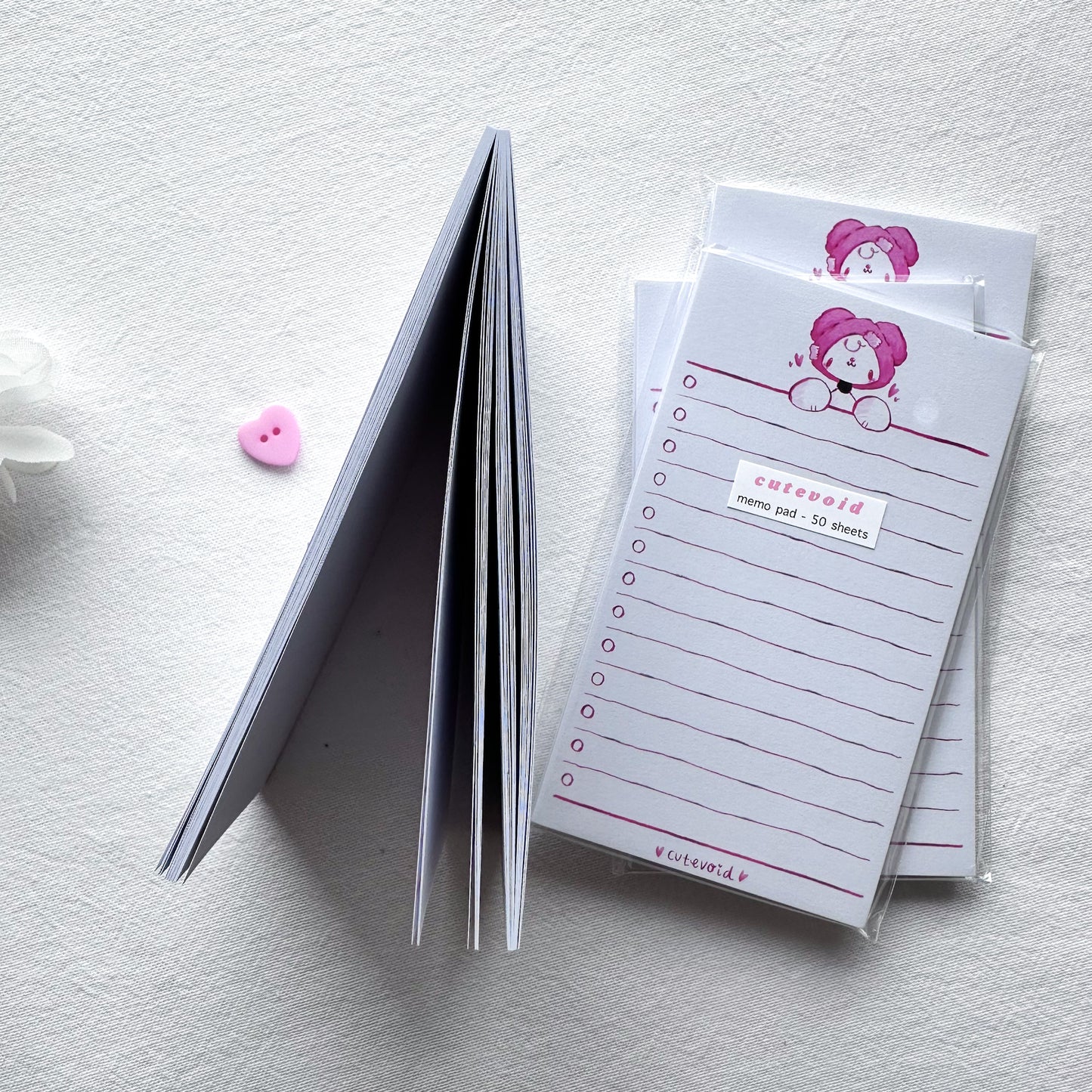 Cozy Milo Memo Pad