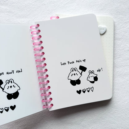 Lets F Up! Mini Notebook